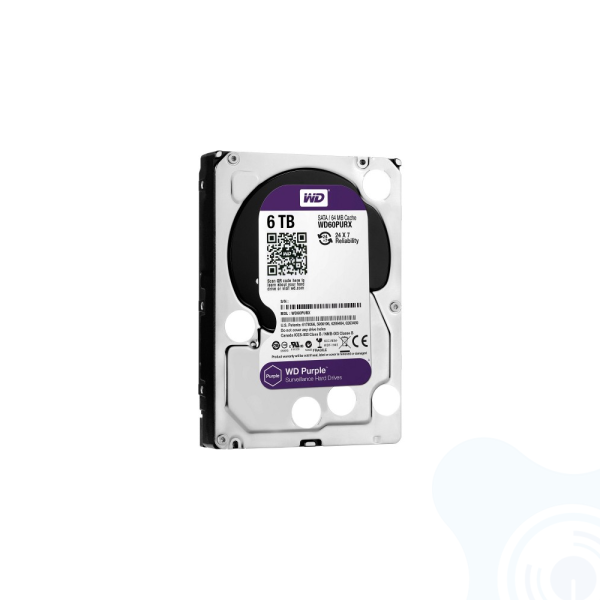 Western Digital Purple 6TB 3.5" 5400RPM Surveillance HDD